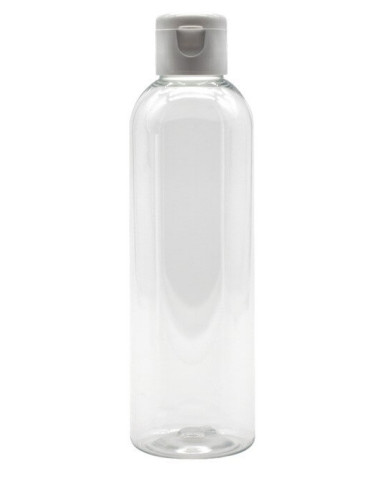 Flacon PEHD semi-transparent 100 ml avec bouchon
